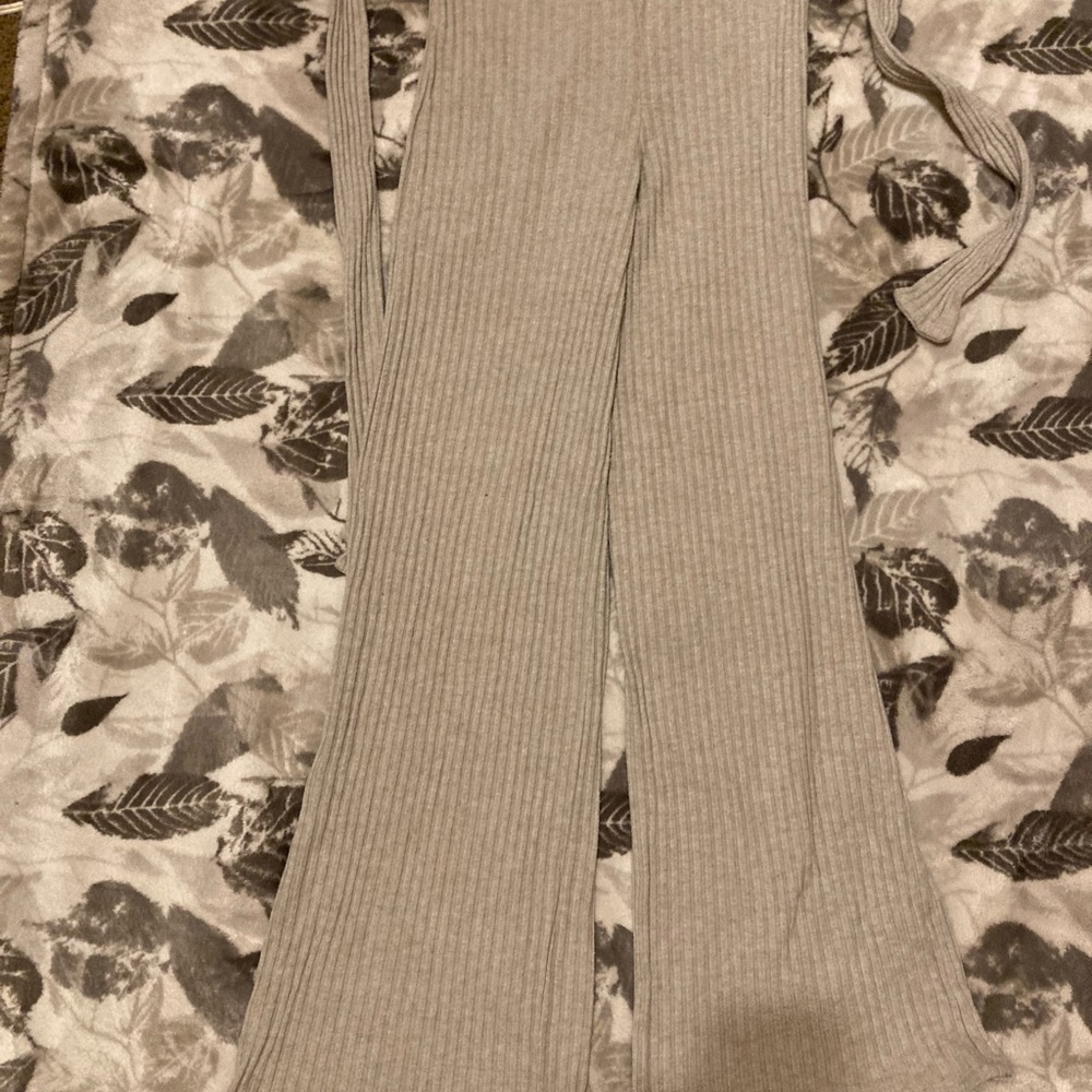 Beige lounge pants super soft